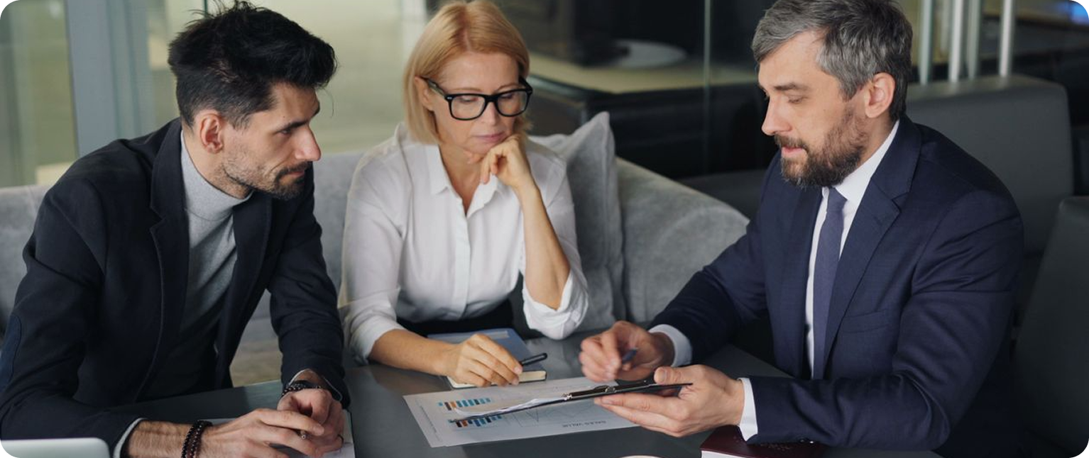 Business consultation discussion