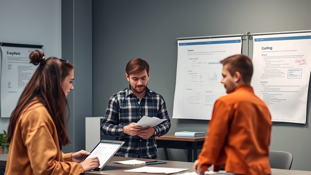 ERP customization planning session